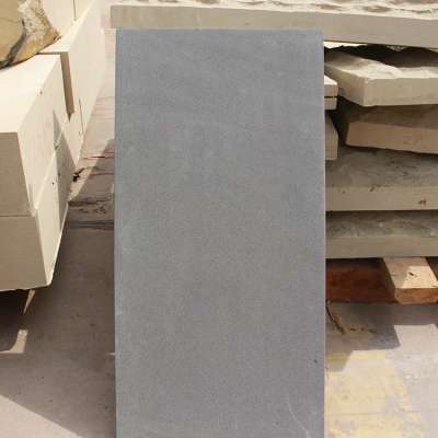 Black Sandstone Honed Surface China Sandstone Wall Covering