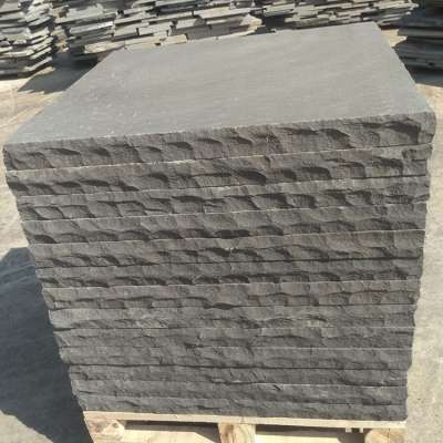 Cheap Natural Black Sandstone Slab For Paving