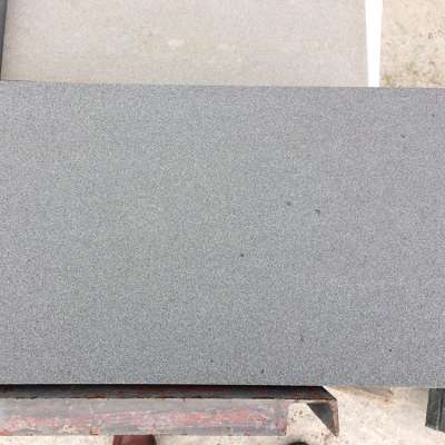 China Natural Black Sandstone for Cladding and Paving